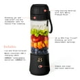 thumbnail image 4 of Beautiful Portable to-Go Blender 2.0, 70 W, 16 oz, Black Sesame by Drew Barrymore, 4 of 19