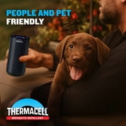 Thermacell Fuel-ZoneGuard Base Fuel Powered Mosquito Repeller with 12-Hr Refill; Linen