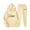 Beige, variant on Baqcunre Women's 2 Piece Set Outfits Heart Print Hoodies Pullover   Joggers Pants Sweatsuits with Pockets - Sportswear for Available In Multiple Colors, 1Pc Long Sleeve   1Pc Trunk Beige L