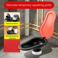 thumbnail image 6 of Camping Travel Potties Temporary Toilets Emergencies Work Potty Portable Travel Potty Thicken Workers Urine Bucket, 6 of 9