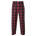 thumbnail image 3 of Boxercraft Mens Harley Flannel Pants, 2XL, Black-Red Kingston Plaid, 3 of 4