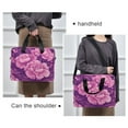 thumbnail image 6 of Laptop Bag Laptop Briefcase 15.7 x 3 x 11.8 Inches Laptop Bag Briefcases Laptop Storage Travel Laptop Bag Work Laptop Bag Big Pink Flowers Seamless, 6 of 8