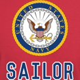 thumbnail image 3 of CafePress - U.S. Navy Sailor Dark T Shirt - Men's Classic Graphic Cotton T-Shirt, 3 of 4
