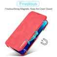 thumbnail image 5 of SaniMore for iPhone 14 Pro 6.1" Case [RFID Blocking], Camera Protection Card Slot Ultra-Thin PU Leather Magnetic Wallet Cover with Practical Bracket Shockproof Protective Shell, Red, 5 of 7