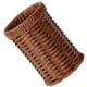 thumbnail image 5 of GOOHOCHY Portacubiertos de ratán sintético tejido a mano, cesta para cubiertos tejida, organizador de utensilios de cocina, 5 of 8