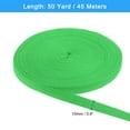 thumbnail image 2 of 50 Yards Cotton Twill Tape,15mm Herringbone Webbing Ribbon Bias Binding Tapes Green, 2 of 7