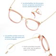 thumbnail image 5 of Cyxus Lentes para Computadora Hombres y Mujeres Anti Luz Azul Lente Antireflejant Bloqueo UV Antifatiga Anteojos Cyxus Style, 5 of 5