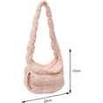 thumbnail image 6 of Quilted Tote Bag for Women Small Puffer Bag Quilted Bag Lightweight Puffy Tote Bag Cloud Quilted Shoulder Bag, 6 of 6