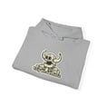 thumbnail image 3 of Dead Monster Toy Machine Skateboard 00s Vintage Classic Hoodie Print - 2XL / Sport Grey, 3 of 5