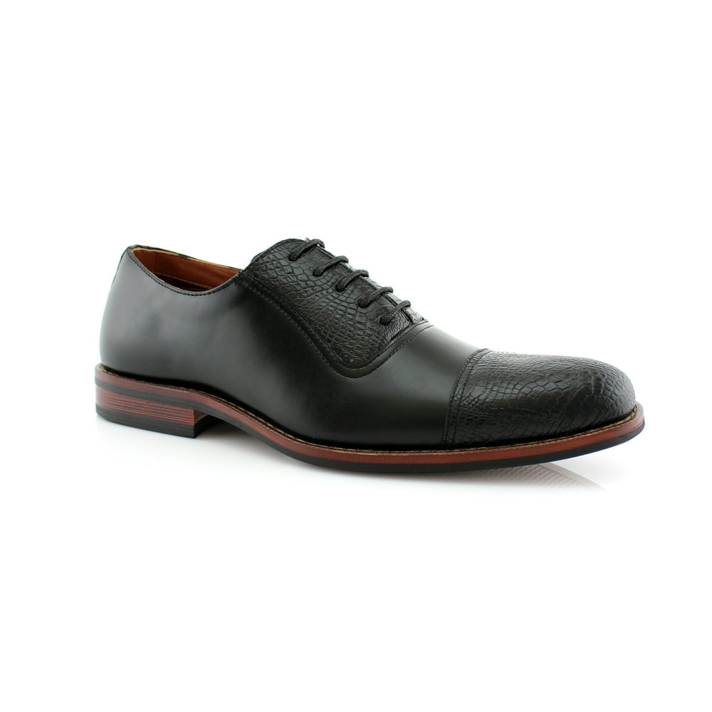 Ferro Aldo - Ferro Aldo Sam MFA19509L Black Color Men's Dress Shoes For ...