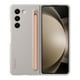 thumbnail image 1 of Funda para teléfono Samsung Galaxy Z Fold5 Slim S Pen con soporte, color arena, 1 of 1