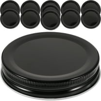 MRLESS 12pcs Reusable Metal Lids for Wide Mouth Jars