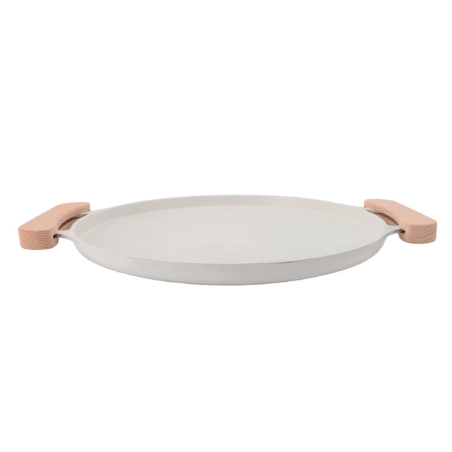Korean BBQ Grill Pan, Anti Stick Versatile Aluminum BBQ Grill Plate with Handles, Portable Stovetop Nonstick Grill Griddle Korean Barbecue for Indoor Outdoor Grilling