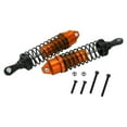 thumbnail image 1 of Front Rear RC , Front And Rear Shock Absorbers Wear Resistant Reduce Vibration 2Pcs Easy Installation  For JLB 1/10 Big Foot Truck Series Orange, 1 of 8