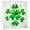 Color 3, variant on Amarainy Happy St Patricks Day Polyester Shower Curtain With Green Clover Design For Home Bathroom Bath Tub Decoration 72x72 inch