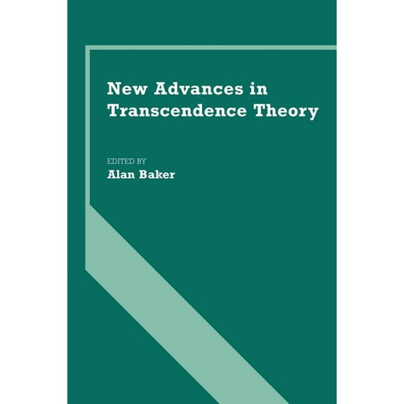 New Advances in Transcendence Theory, (Paperback)