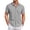 Gray, variant on Kagetolytai Men Shirts Men's Vintage Button Down Bowling Shirts Short Sleeve Summer Beach Shirt Gray 4XL