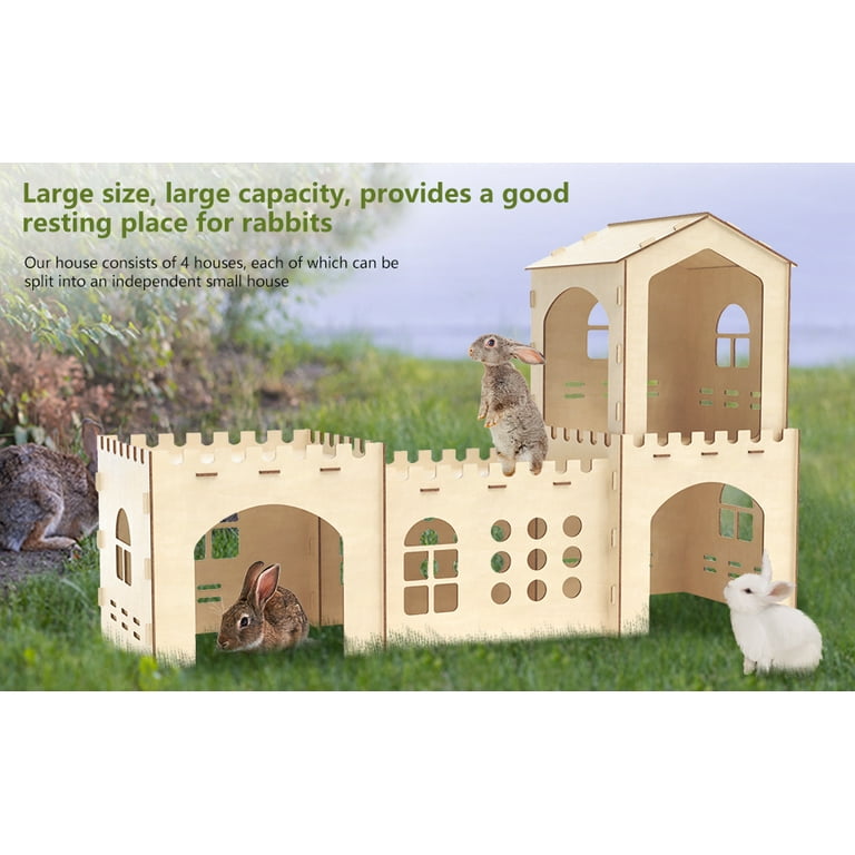 Extra large hotsell rabbit house