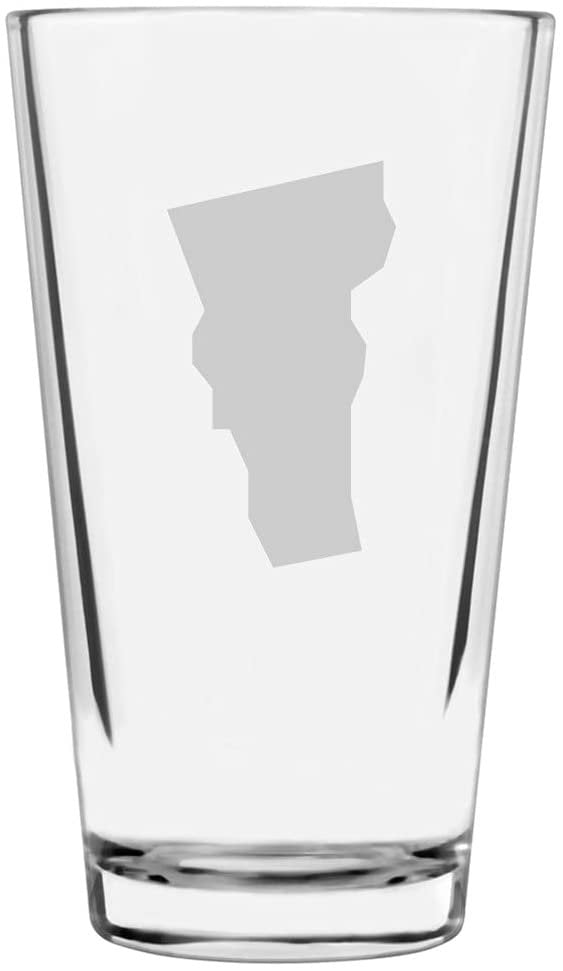 Minnesota State Beer Glass 16 Ounce Pint Glass 
