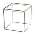 thumbnail image 2 of Clear Acrylic Square Box Transparent Plastic Storage Container for Display and Organization Durable Heavy Duty Material Multipurpose Small Item Case 3.3 inch, 2 of 5