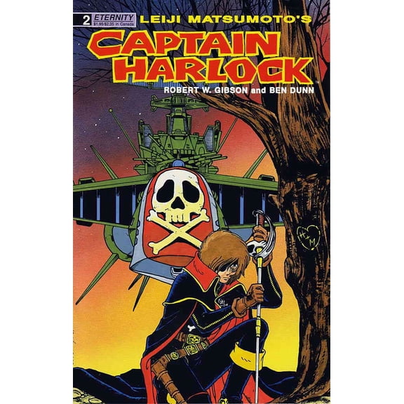 Captain Harlock #2 VF ; Eternity Comic Book