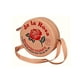 thumbnail image 4 of Bolsa en forma de MAZAPAN, Diseño de Dulce Tipico Mexicano, Forma Redonda, Moda Kawaii, Bandolera para Mujer, Cross Body, Correa Ajustable, Color Rosa, Novedoso y Encantador (Bolsa para Mujer)., 4 of 5