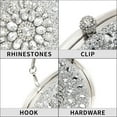 thumbnail image 4 of CAILDANL Women's Evening Bags Sparkly Rhinestone Clutch Purses Luxury Handbags, 4 of 7