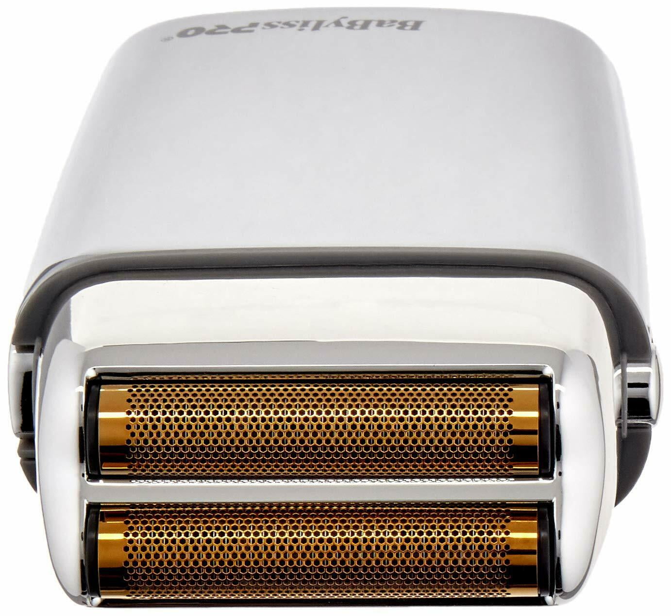 BaByliss PRO FOILFX02 Cordless Metal Double Foil Shaver FXFS2 With
