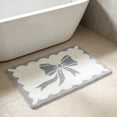 thumbnail image 5 of EaskTriop Non-Slip Bath Rug, Absorbent Bathroom Mat, Scalloped Floor Mat Tub Shower Indoor Home Decor Bath Mat, 5 of 7