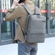 thumbnail image 4 of Puntoco Mochila de tres piezas a la moda, mochila masculina de negocios con carga USB, bolsa para ordenador portátil, bolsa para estudiantes de alta capacidad, 4 of 6