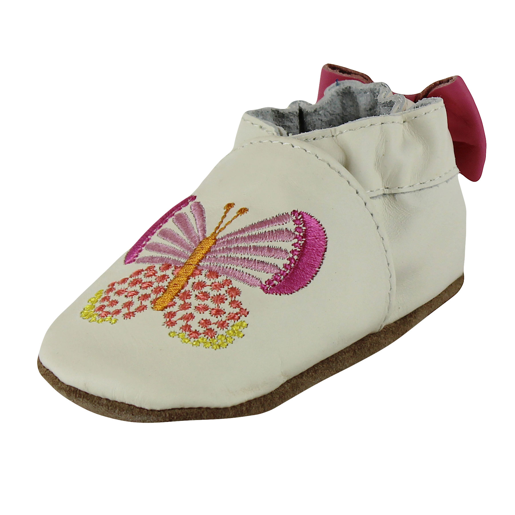 baby girl cream shoes