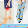 thumbnail image 2 of 3 Pairs Copper Compression Socks for Women & Men Circulation 15-20 mmhg - Better Blood Flow, Swelling, Best Support for Medical, Running, Nursing, 2 of 8