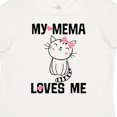 thumbnail image 4 of Inktastic Mema Loves Me Girls Grandchild Cat Girls Toddler T-Shirt, 4 of 5