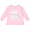 thumbnail image 3 of Inktastic I'm the World's Cutest Tax Deduction Blue Hearts Boys or Girls Long Sleeve Toddler T-Shirt, 3 of 5