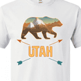 thumbnail image 4 of Inktastic Utah Vacation Bear Silhouette T-Shirt, 4 of 5
