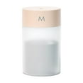 thumbnail image 2 of Mini Humidifier with Colorful Night Light, Quiet Mist Spray for Bedroom and Office Desk Use(Pink), 2 of 6