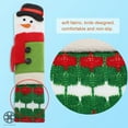 thumbnail image 5 of Luxtrada Christmas Refrigerator Handle Covers Set of 3, 3D Cute Snowman Fridge Door Cover Kitchen Appliance Handle Covers for Kitchen Christmas Decorations, 5 of 7