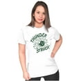 thumbnail image 3 of Thunderstruck Funny Bowling Novelty Womens Slim Fit Graphic Tee Brisco Brands S, 3 of 5