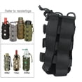 thumbnail image 4 of Botellas de agua Kusrkot Bolsa Molle Portador Hidratación Negro Bolsa de botellas deportivas, 4 of 8