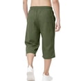 thumbnail image 7 of Kids Boys Soft Cotton Sweatpants Elastic Waist Relaxed Fit Knee Length Jogger Shorts for Sports Gym, 4T-15Y, 7 of 7
