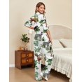 thumbnail image 3 of Ekouaer Silk Satin Pajamas Set Women Short Sleeve Pj Sets Button Down Sleepwear 2 Piece Soft Loungewear, 3 of 6
