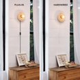 thumbnail image 4 of 1-Light Plug-In or Hardwire Wall Sconce with Natural Twine Blackplate, 91004441, 4 of 9