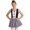 Black, variant on YEAHDOR Kids Girls Halloween Clown Carnival Performance Outfit Sleeveless Checkerboard Print Tutu Dress Red 8