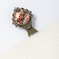 thumbnail image 5 of Octopus Vintage Copper-Colored Lace Bookmarks: Set of 2 Stainless Steel Book Marks, Gift for Book Lovers and Readers, 5 of 5