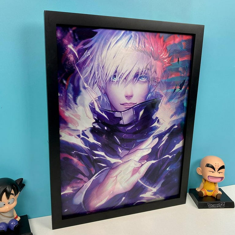 GHGG Epic Cool Anime Profile Canvas Art Poster and Wall Art