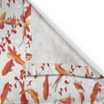thumbnail image 3 of Ambesonne Fish Kitchen Curtains, Ornamental Aquatic Animal, 55"x39", Orange White, 3 of 3