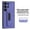 Purple, variant on ELEHOLD Case for Samsung S24 Ultra, Soft TPU Shockproof Anti-Scratch Leather Case with Push-Pull Bracket,Yellow