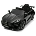 thumbnail image 6 of UBesGoo Ride on Car Toy for Kid 12V 4.5Ah Licensed Mercedes-Benz Electric Car, Black, 6 of 7