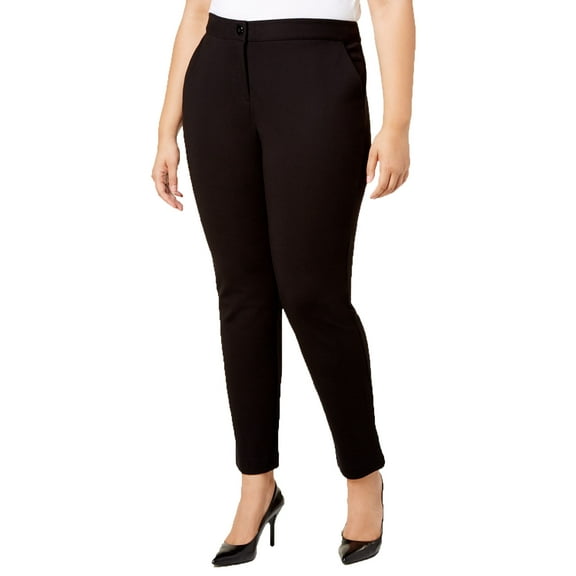 Womens Pants Plus Tummy Control Skinny Stretch 28W