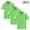 Green, variant on Boys School Uniform Shirts Cotton Short Sleeve Classic Fit Summer Casual Polo Shirt 3-Pack Navy Size 12